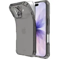 Itskins SPECTRUM CLEAR deksel til iPhone 17 røyksvart