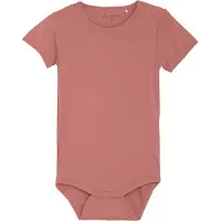 Minymo Body k/e - Viskose - Visnet Rose - - 62 - Kortermet body