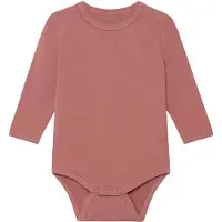 Minymo Body I/e - Viskose - Visnet Rose - - 56 - Langermet Body
