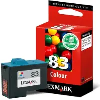 Lexmark Blekkpatron 3 farge Nr 83 29ml