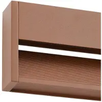 LUCANDE LED-utendørs vegglampe Trevin, 60 cm, IP65, aluminium