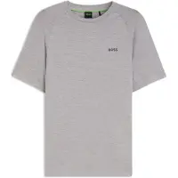 BOSS for man. 50554646 Grey slim fit sports t-shirt (3XL), Casual, Short sleeve, Lyocell