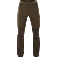 Härkila Scandinavian Trousers Men Willow Green/Deep Brown 50/30"