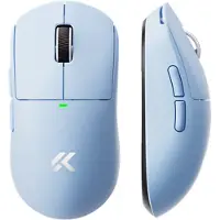 MCHOSE A5 V3 Ultra Lightweight Wireless - Gaming mus - Optisk - 6 - Blå