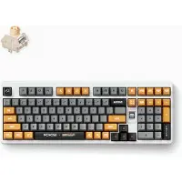 MCHOSE x Unbox Therapy - UT98 (Retro Therapy) - Gamingtastatur - Engelsk (USA) - Hvit