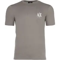 Armani Exchange for man. XM000365AF12308U6107 Regular fit t-shirt in beige cotton jersey (L), Casual, Short sleeve