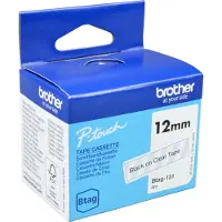 Brother Btag-131 12mm X 4m Termisk Etikettbånd