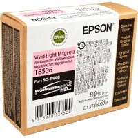 Epson T8506 - vivid light magenta - original - ink cartridge