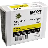 Epson SJIC36P(Y) - 80 ml - gul - original - blekkpatron - for ColorWorks CW-C6000Ae, CW-C6000Pe, CW-C6500Ae, CW-C6500Pe