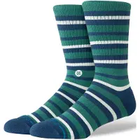 Stance Brett Crew Socks mønster