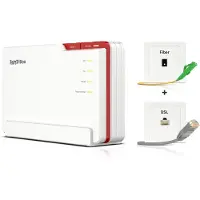 AVM 5690 Pro trådløs ruter Wi-Fi 7 tribånds 2,5GbE