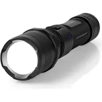 Nedis - Lommelykt - LED - 10 W - 6500-8000 K - svart