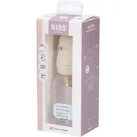 BIBS Babyflaske - 150 ml - PP/Naturgummi - Ivory - - OneSize - Babyflaske