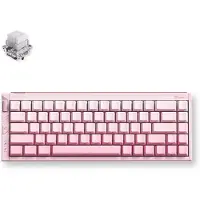 MCHOSE Ace 68 Turbo (Peachy Pink) - Gamingtastatur - Uten numpad - Engelsk (USA) - Rosa