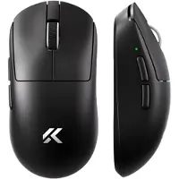 MCHOSE A7 V2 Ultra Lightweight Wireless - Gaming mus - Optisk - 6 - Svart