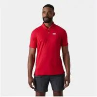 Helly Hansen for man. 34544 Polo Hp Salina red (M), Casual, Polyamide, Short sleeve