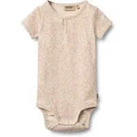 Wheat Body k/e - Linette - Coral Blomster - - 62 - Kortermet body