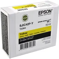 Epson SJIC42P-Y - 50 ml - gul - original - blekkpatron - for ColorWorks CW-C4000E (BK), CW-C4000E (MK)