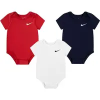 Nike Kids Swoosh Kortermet Body 3 Enheter