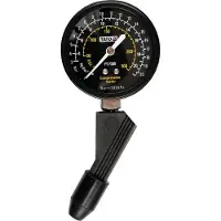 YATO YT-7300, 0 - 0,21°, Sort, 65 mm