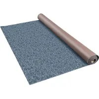 Vevor Marine Tepper 6x13ft Båttepper Innendørs Utendørs Tepper for Patio Deck Anti-Slide TPR Vanntett Back Cut Utendørs Marine Tepper Enkelt Rengjør Utendørs Tepper Roll Entryway Veranda (6x13ft, Grå)