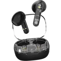 STREETZ T150, delvis transparente TWS-hodetelefoner, svart