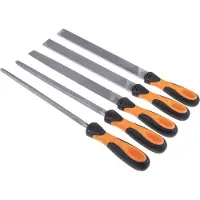 Bahco Ergo Filsett 4 Grovfilfiler 1 Interfine Hakket Fil 250 Mm 5 Enheter