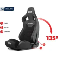 Next Level Racing Ers4 Elite Reclining Leather & Suede Edition Cockpit