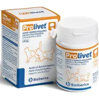Bioiberica Prolivet Small Hepato Kosttilskudd For Kjæledyr 30 Enheter
