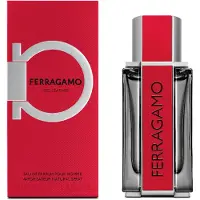 Ferragamo Red Leather Eau de Parfum for menn 50 ml