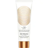 Sensai Protective Face Cream Spf 50 Silky Bronze 50 Ml