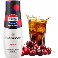 SodaStream Pepsi Max kirsebærsmak sirup, 440 ml