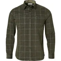Chevalier Walton Light Cord Shirt Men Hunter Green Checked XL