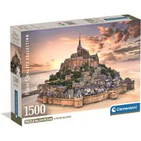 Clementoni Puslespill HQC The Mont Saint Michel Risin, 1500 br