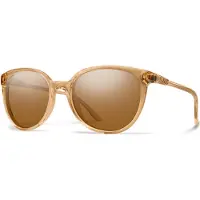 Smith Cheetah Champagne Crystal Solbriller brun