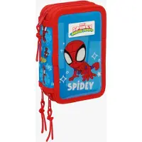 Spidey and his Amazing Friends Spidey 12.5x19.5x5.5 Cm Triple Pennal