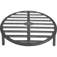 Esschert Design FF233, Grill, Firewood, Rist, Sort, Rund, Støpejern