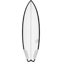 Torq Tec Go-Kart Rail 5'8 Surfebrett mønster