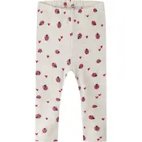 Name it Leggings - Bomull/Modal - NbfHaline - Peyote Melange m. - - 74 - Leggings
