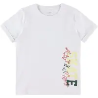 Name it T-skjorte - NkmVux - Bright White/Skate Gutt - - 7-8 år (122-128) - T-skjorte
