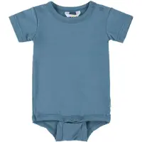 Joha Body k/e - Bambus - Blå - - 90 - Kortermet body