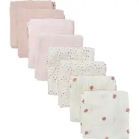Pippi Stoffklutene - 8-pack - 65x65 cm - Rose Dust - - OneSize - Gulpeklut