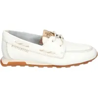 Hispanitas for woman. HV264603 Off-white Zinnia slippers (38), Leather, Flat, None, Casual, Classic