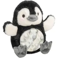 Wild republic Kosedyr - 19 cm - Poppykins Mini Penguin - - OneSize - Kosedyr