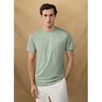 Hackett for man. HM5000077 Small Logo T-shirt green (XL), Casual, Cotton, Short sleeve