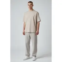 GUESS for man. M6GI27K3249 Bsc Quattro beige T-shirt (XL), Casual, Cotton, Short sleeve