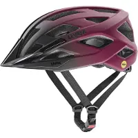 Uvex I-Vo 2 MIPS, Sykkelhjelm, Cranberry - Black Matt