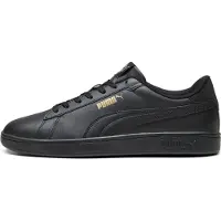 Puma Smash 3.0 Sneakers, Shoes, Black/Gold/Black, 46