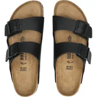 Birkenstock for woman. 51793 Arizona Sandals (Narrow Fit) black (39), Flat, None, Casual