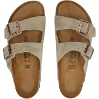 Birkenstock Arizona Suede Leather Normal Sandaler